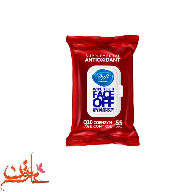 دستمال مرطوب دافی Face Off آنتی اکسیدان ۵۵ عددی — تصویر ۳