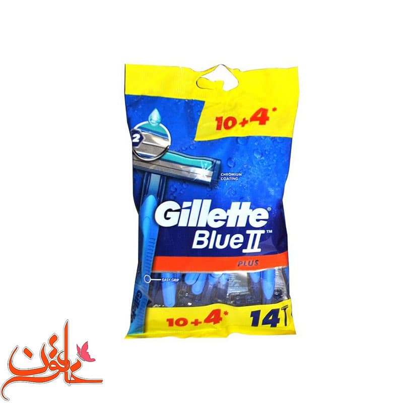 خود تراش ژیلت بلو 2 پلاس 14 عددی