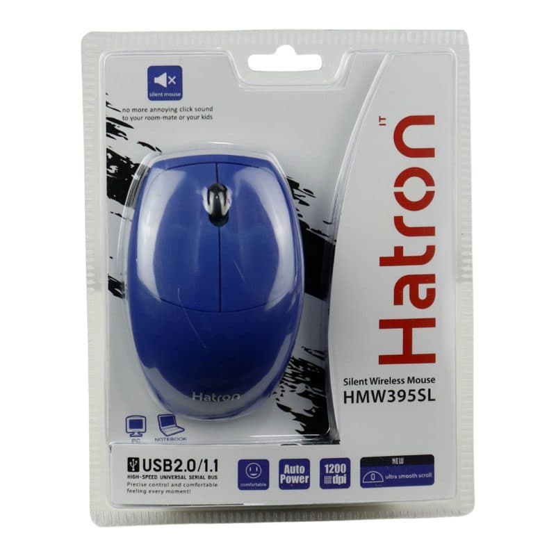 ماوس بدون سیم هترون مدل HMW395SL ا Hatron HMW-395SL Wireless Mouse کد 6169 — تصویر ۴