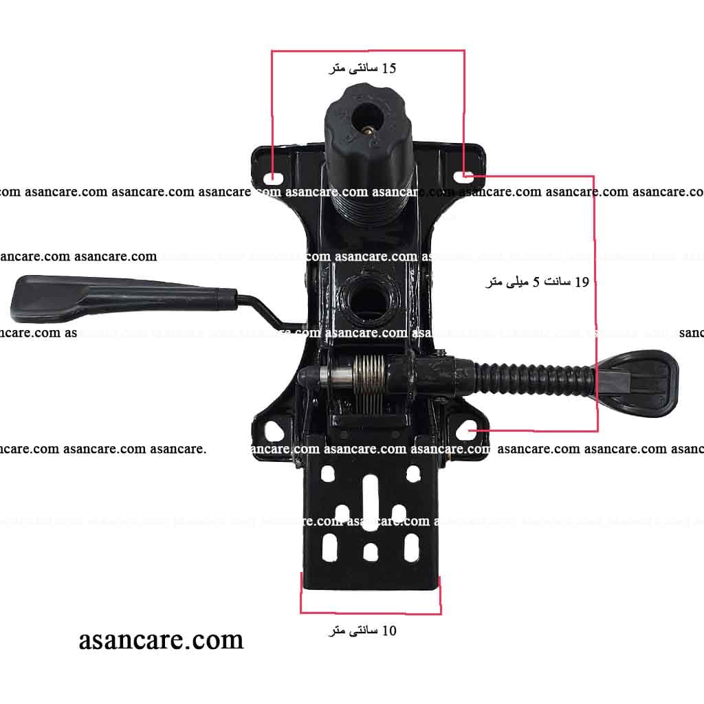 مکانیزم صندلی اداری دو اهرم براکت دار