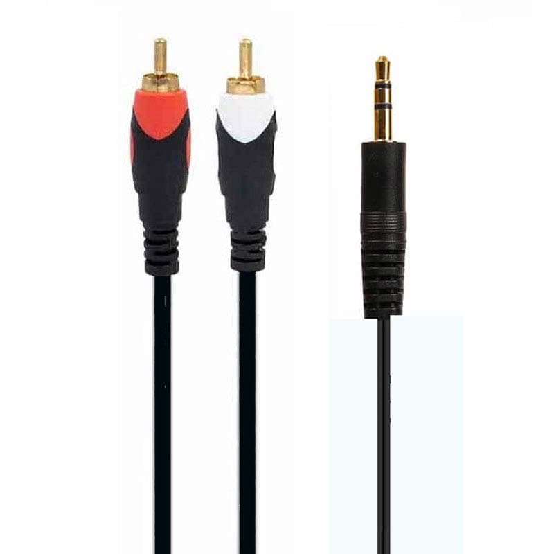 کابل 1 به 2 صدا MINISKY متراژ 1.5 متر کد 6408 — تصویر ۳