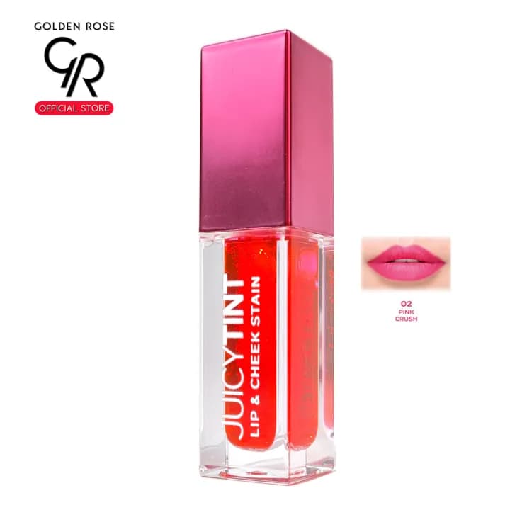 تینت لب و گونه جویسی Juicy Tint Lip & Cheek گلدن رز — تصویر ۱۲