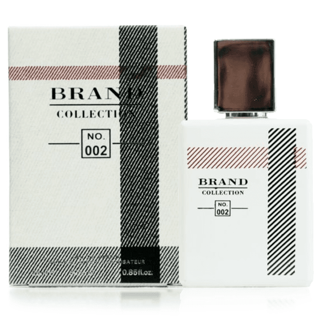 عطر جیبی زنانه باربری لندن برند کالکشن مدل ۰۰۲ حجم ۲۵ میل