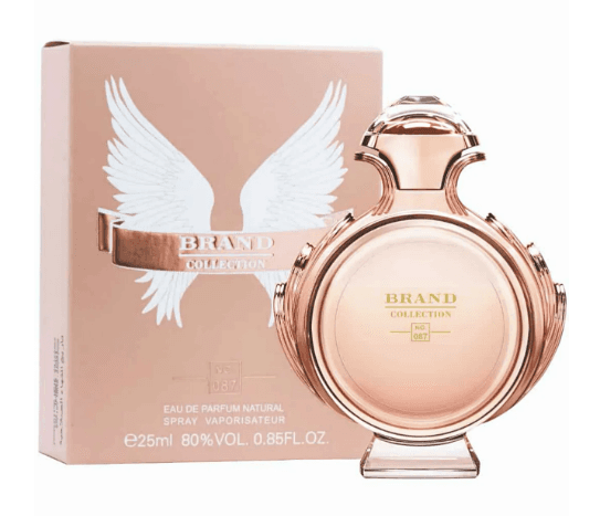 عطر جیبی زنانه پاکو رابان المپیا برند کالکشن مدل ۰۸۷ حجم ۲۵ میل