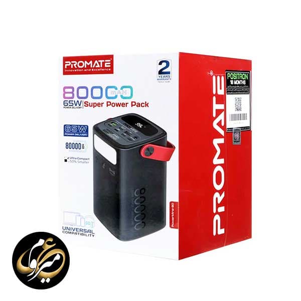 پاوربانک پرومیت مدل Promate PowerMine-80 — تصویر ۱۱
