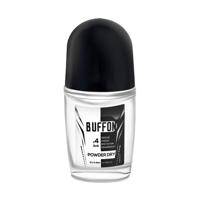 رول ضد تعریق مردانه بوفون مدل Buffon Powder Dry حجم 50 میل