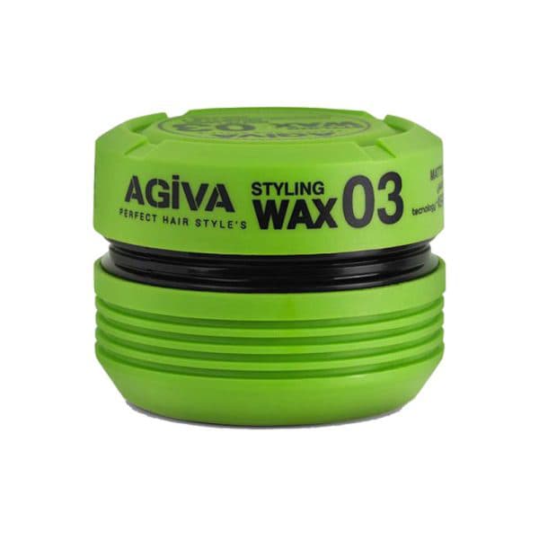 واکس مو آگیوا سبز Styling Wax درجه سختی 03 حجم 175 میل