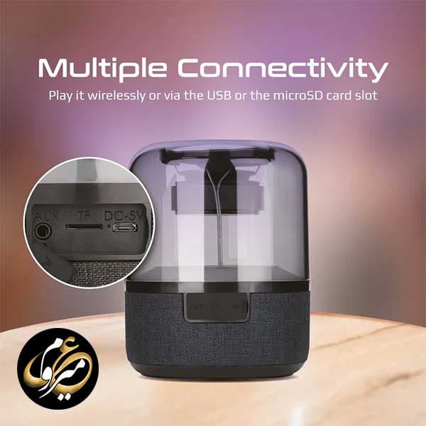 اسپیکر بلوتوثی قابل حمل پرومیت مدل Promate Glitz-L — تصویر ۸
