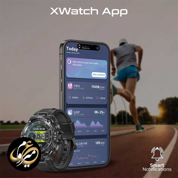 ساعت هوشمند پرومیت مدل Promate Xwatch-R19 — تصویر ۷