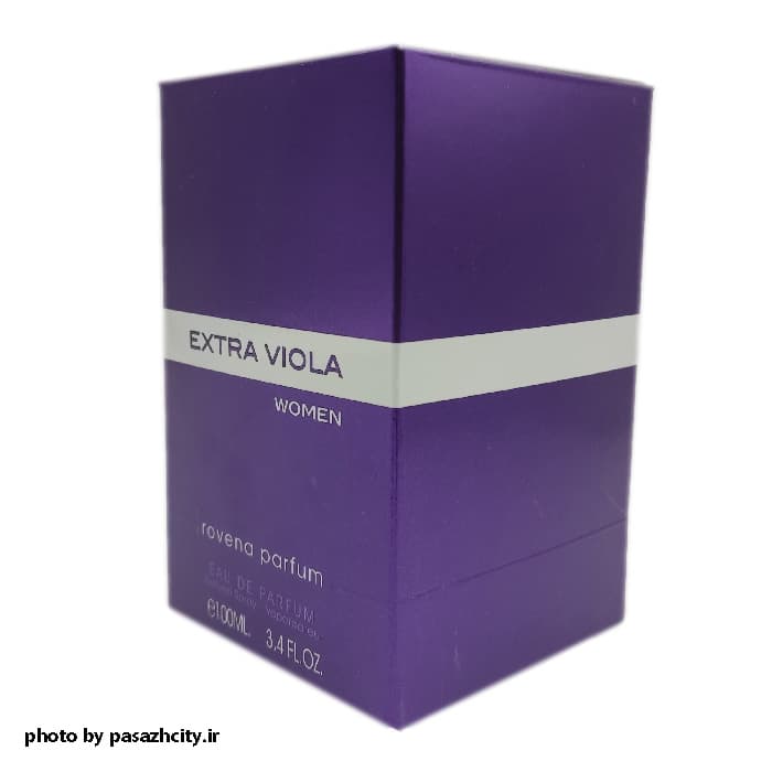 ادکلن زنانه روونا ویولت Rovena Extra violet با حجم 100 میلی لیتر — تصویر ۳