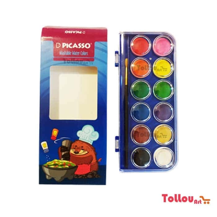 آبرنگ 12 رنگ پیکاسو Picasso watercolor