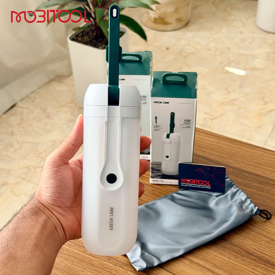 خودشور مسافرتی شارژی مخزن دار گرین لاین Green Lion Bidet Go with Built-In Water Tank — تصویر ۴