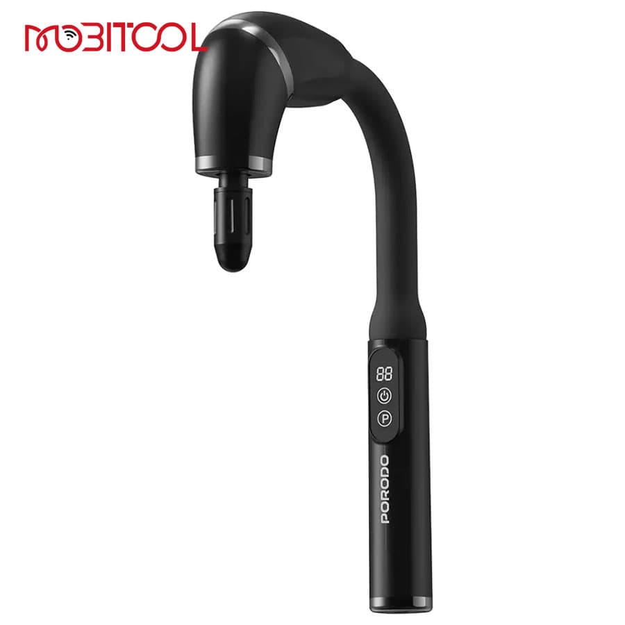 ماساژور شارژی عصایی پرودو Porodo U-Shaped Handle 4-Head Deep Massager‏ — تصویر ۴