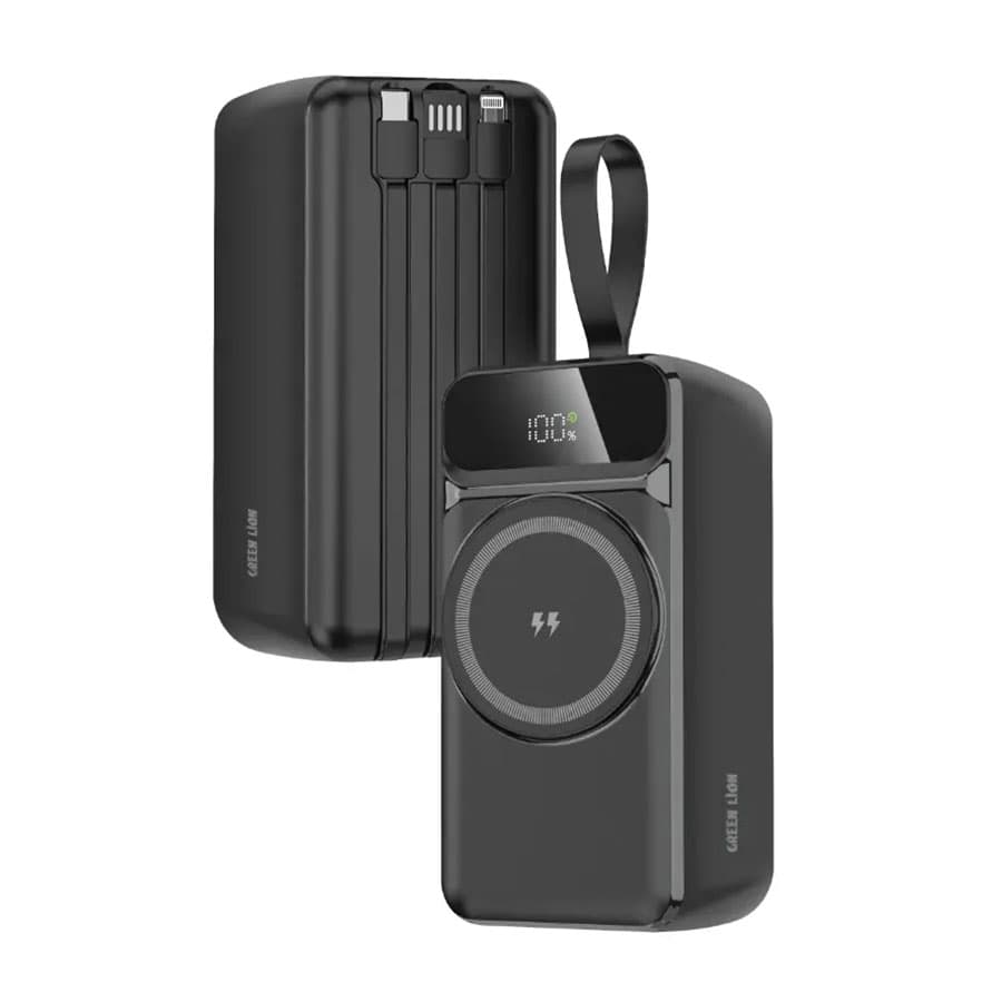 پاوربانک 40000 مگ سیف گرین لاین Green Lion Everton 40000mAh Power Bank 22.5W