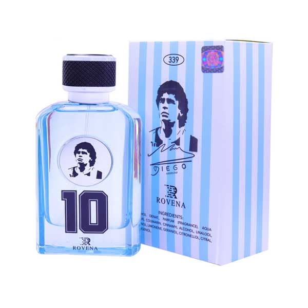 ادکلن روونا دیگو مارادونا ROVENA 10 با حجم ۱۰۰ میلی لیتر — تصویر ۴