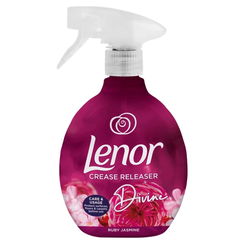 اسپری ضد چروک و اتو کننده لباس لنور lenor رایحه Ruby Jasmine حجم 500 میل — تصویر ۳