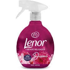 اسپری ضد چروک و اتو کننده لباس لنور lenor رایحه Ruby Jasmine حجم 500 میل