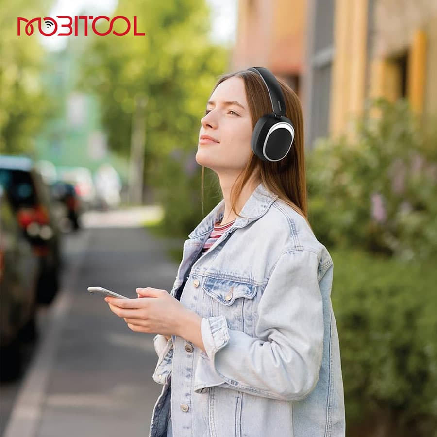هدفون بلوتوث گرین لاین Green Lion Santos Wireless Headphone with ANC — تصویر ۴
