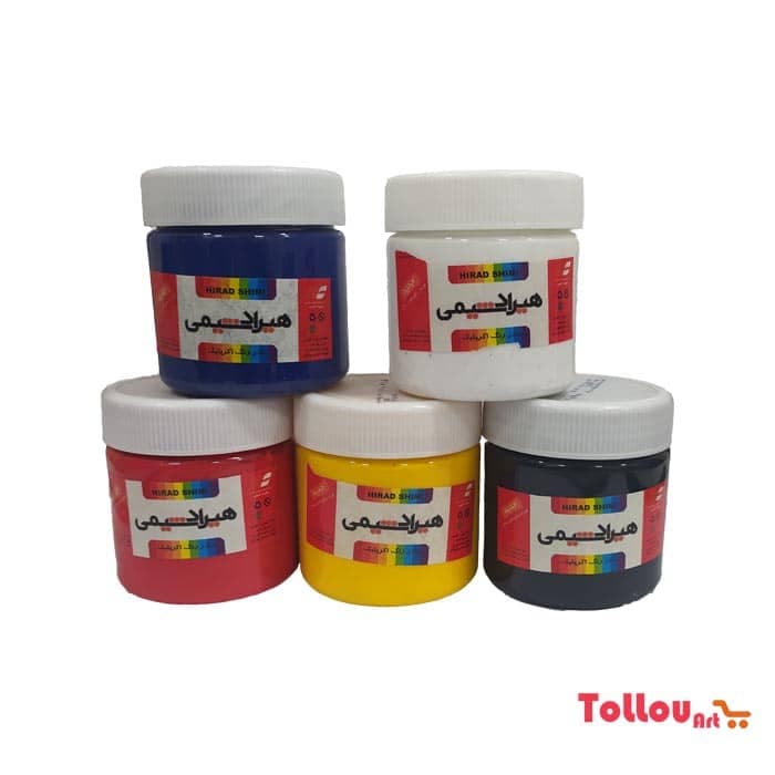 رنگ اکریلیک هیراد شیمی 300 گرمی