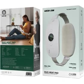 ماساژور قاعدگی دو طرفه گرین لاین Green Lion Duo Heat Pad Universal Contour Fit — تصویر ۱۱