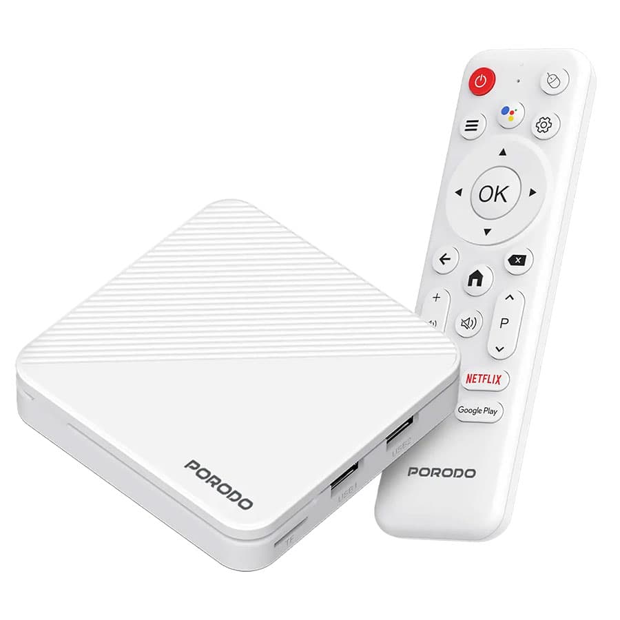 اندروید باکس 4K پرودو Porodo Echobox Android TV Box PDH96MAX