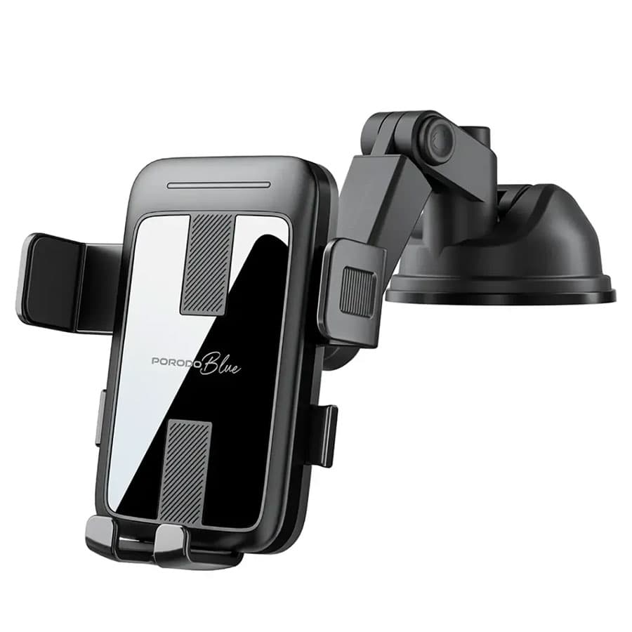 هولدر موبایل بازو بلند خودرو پرودو Porodo Blue Car Phone Holder Multi-Surface Mounting PBXEM13