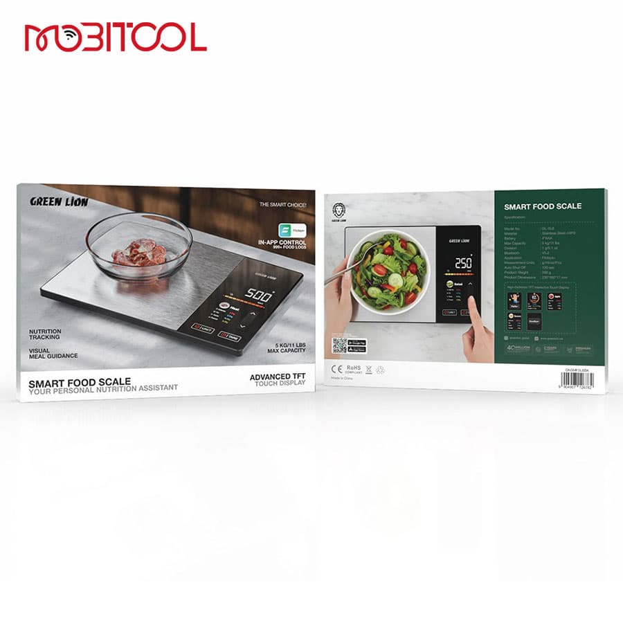 ترازو هوشمند غذا گرین لاین Green Lion Smart Food Scale — تصویر ۵