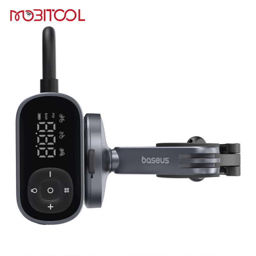 پمپ باد شارژی دوچرخه و موتورسیکلت‌ بیسوس Baseus PrimeTrip Series Portable Bike Pump C11169000121-00 CG023 — تصویر ۵