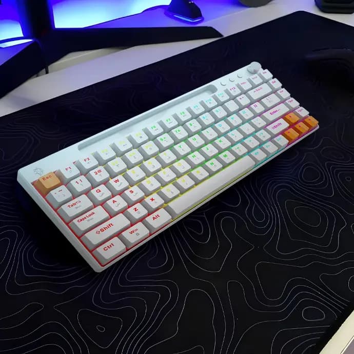 کیبورد گیمینگ مکانیکی 84 کلید پرودو Porodo Gaming 84 Keys Mechanical Gaming Keyboard PDX226 — تصویر ۱۱