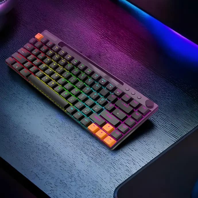 کیبورد گیمینگ مکانیکی 84 کلید پرودو Porodo Gaming 84 Keys Mechanical Gaming Keyboard PDX226 — تصویر ۱۲
