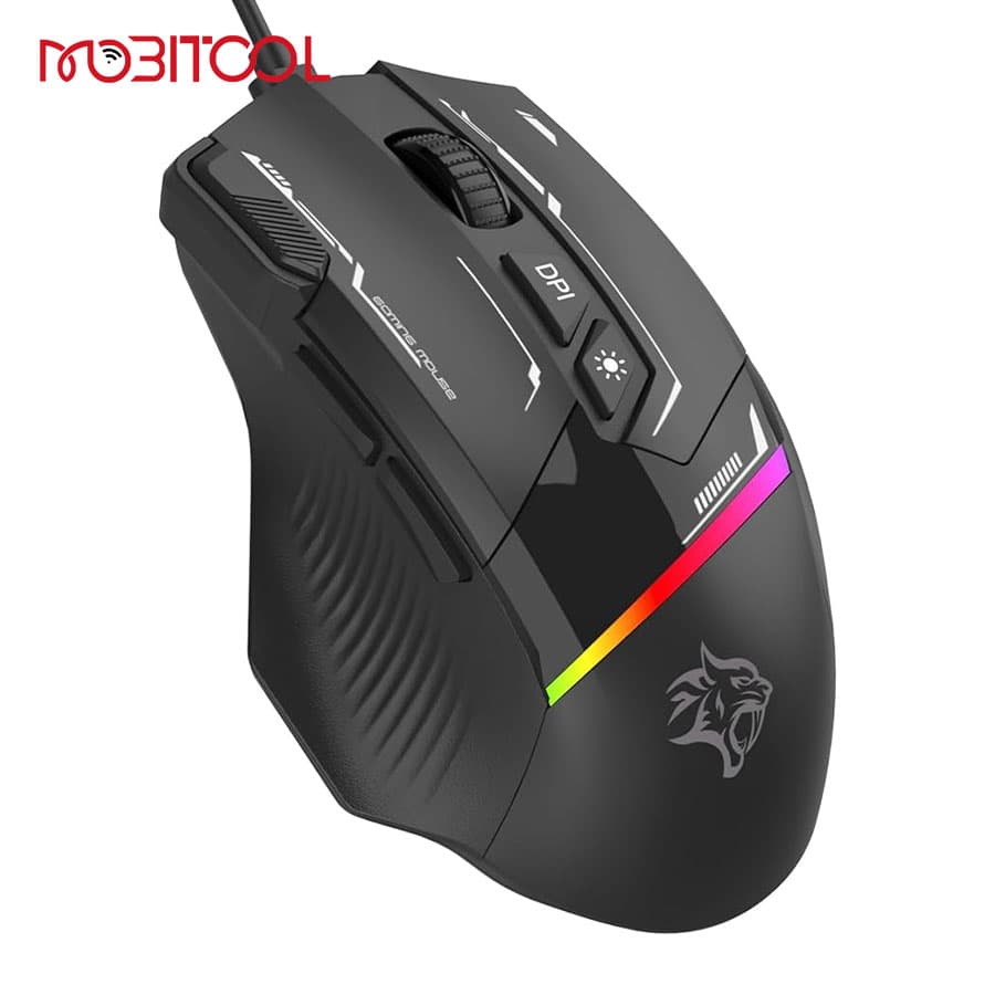 موس گیمینگ پرودو Porodo Gaming 8D RGB Wired Mouse PDX321 — تصویر ۴
