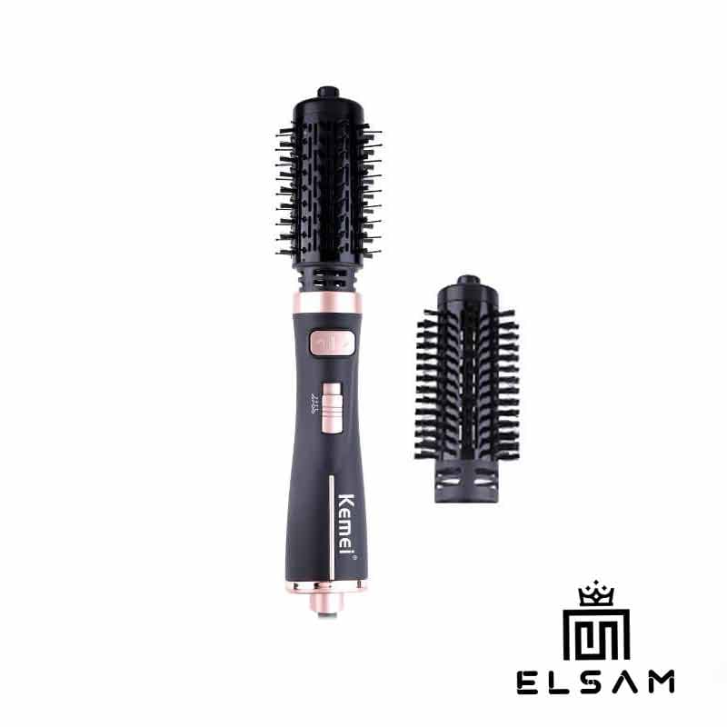 سشوار برس دار چرخشی kemei KM-8021