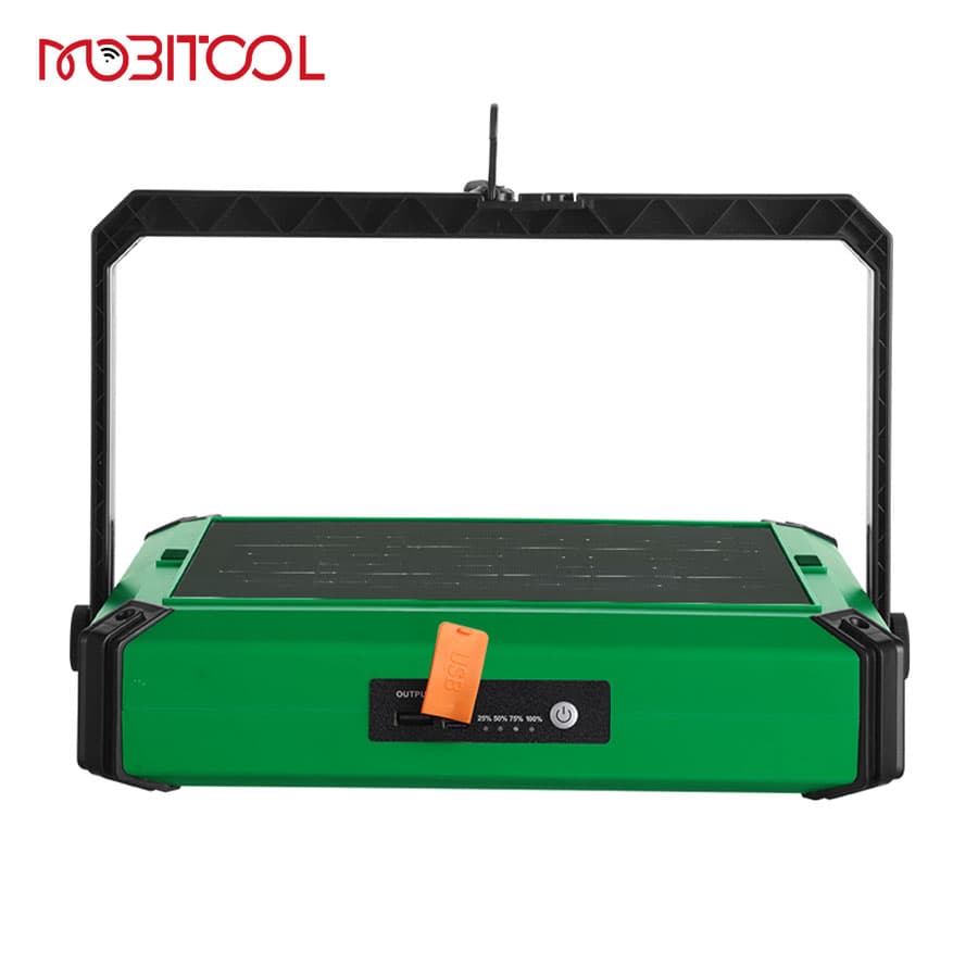 پروژکتور LED شارژی خورشیدی 1000 وات NEWVEW Solar Emergency Light NV-S9 — تصویر ۴