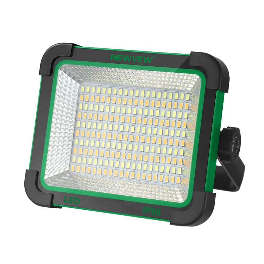 پروژکتور LED شارژی خورشیدی 200 وات NEWVEW Solar SpotLight NV-S4