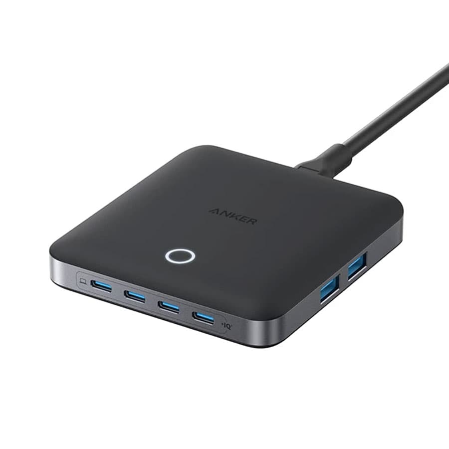 شارژر رومیزی 130 وات انکر Anker Nano Charger 130W 6-Port A2155