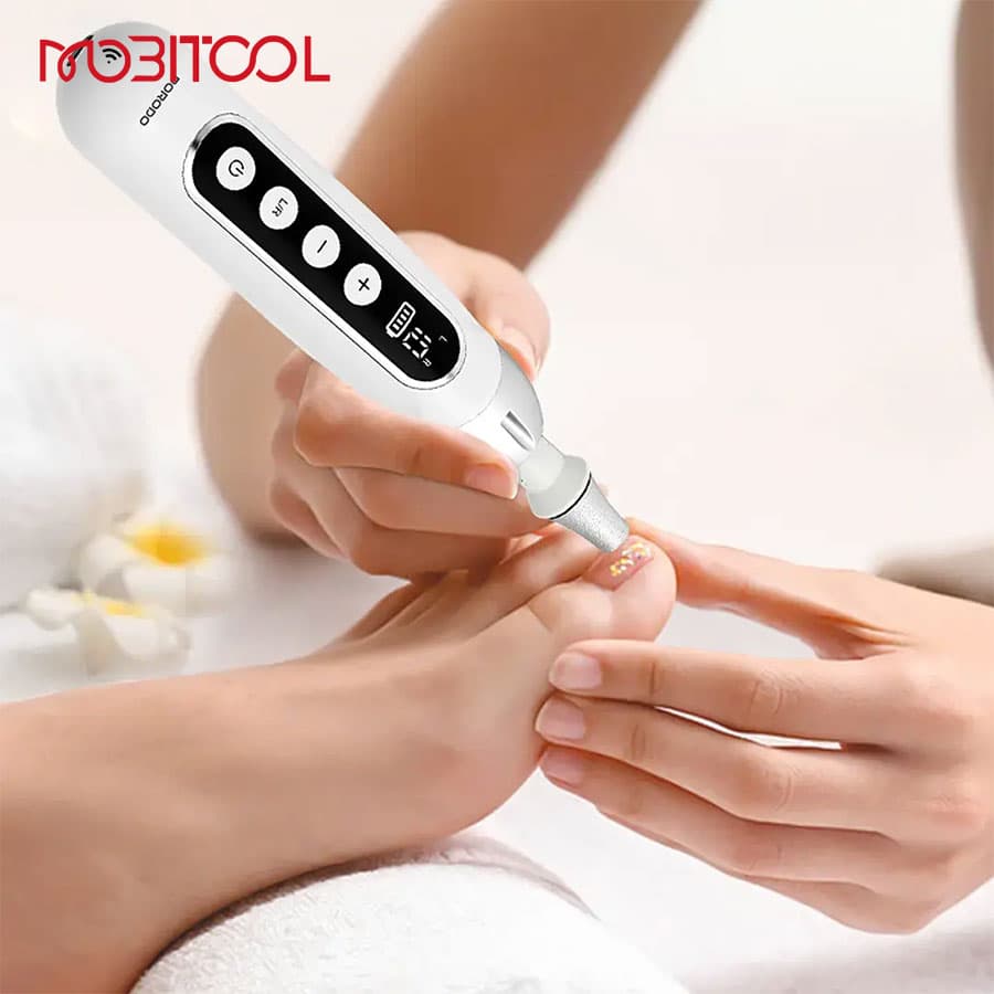 سوهان برقی 8 کاره پدیکور و مانیکور پرودو Porodo 8-In-1 Rechargeable Electric Nail Drill PDLFSTAOL12 — تصویر ۴