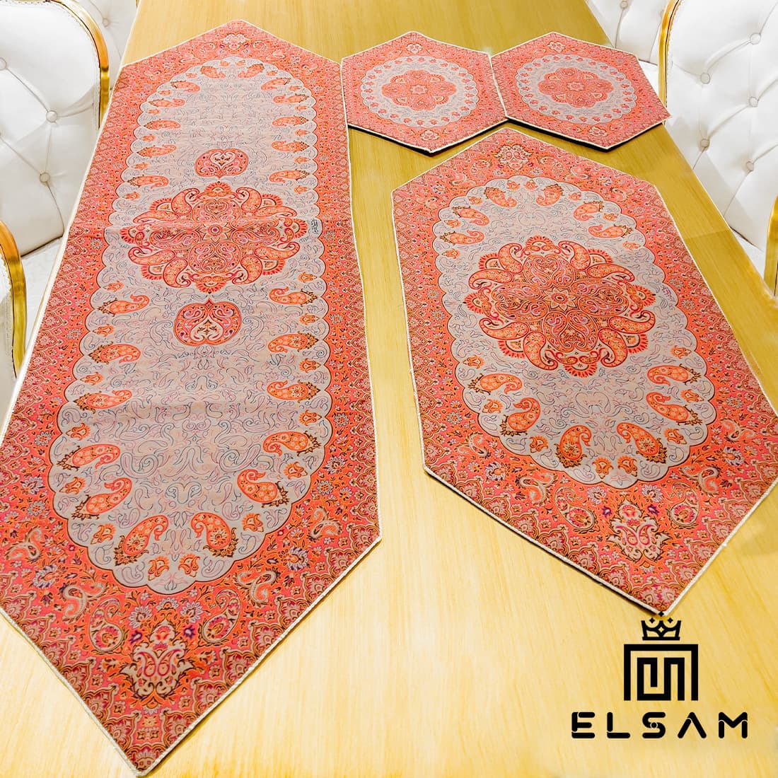 رانر طرح پدیده قرمز ES-6027 — تصویر ۴