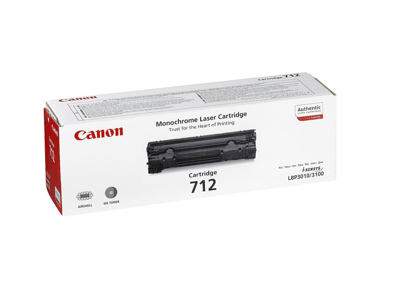 کارتریج مشکی کانن (canon) 712