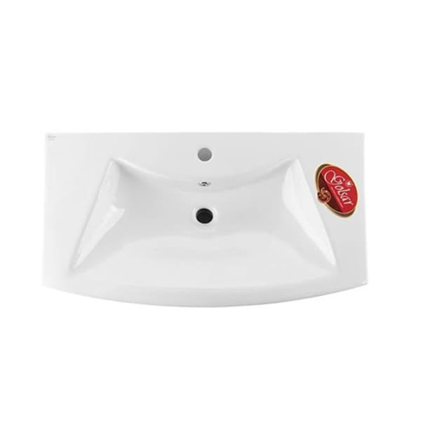 ست روشویی کابینتی رومکس سفید-طلایی — تصویر ۶