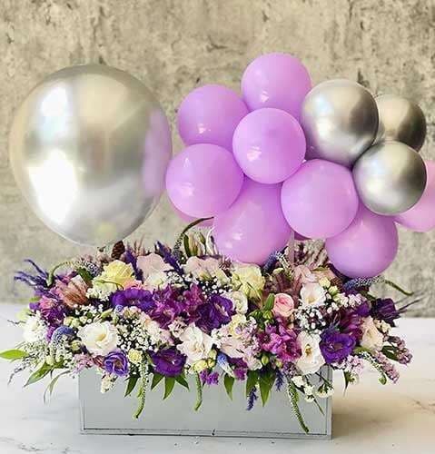 سبد گل کوچک 2068