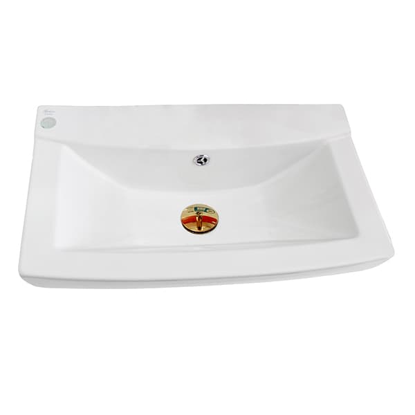 ست روشویی کابینتی آسپن سفید-طلایی — تصویر ۹