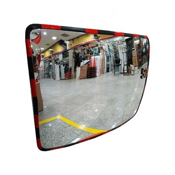 آینه محدب ترافیکی شیشه ای مستطیلی 70*50