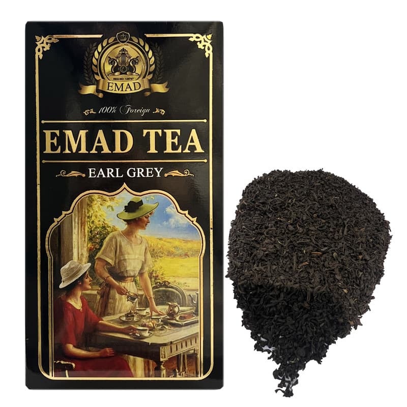 چای سیاه خارجی شکسته ارل گری عماد - 500 گرم — تصویر ۴