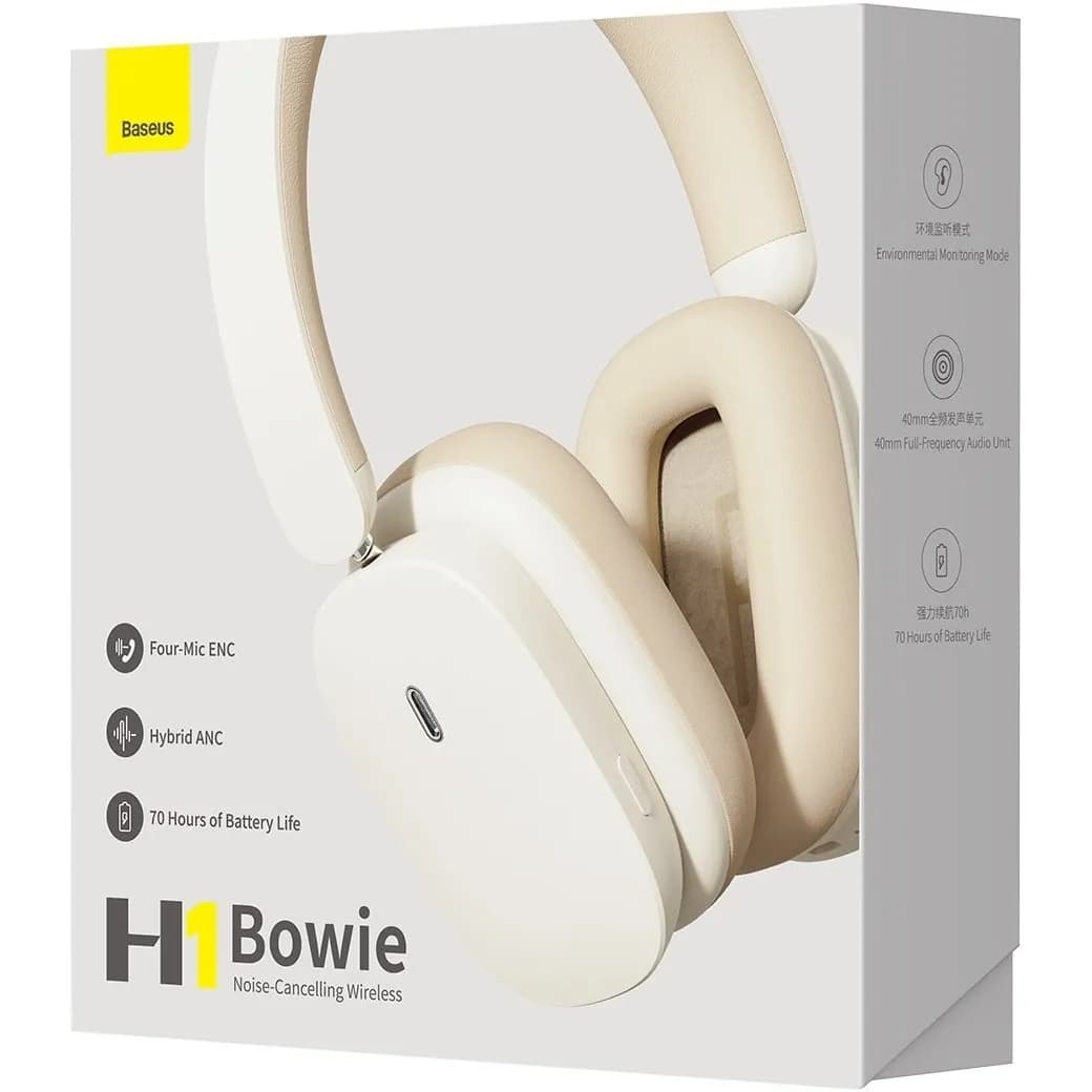هدفون بلوتوث بیسوس Baseus H1 Bowie NGTW230013 — تصویر ۱۰