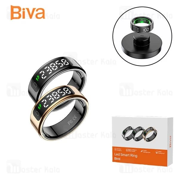 حلقه هوشمند بیوا Biva Ring-02 LED Smart Ring دارای صفحه نمایش — تصویر ۱۲