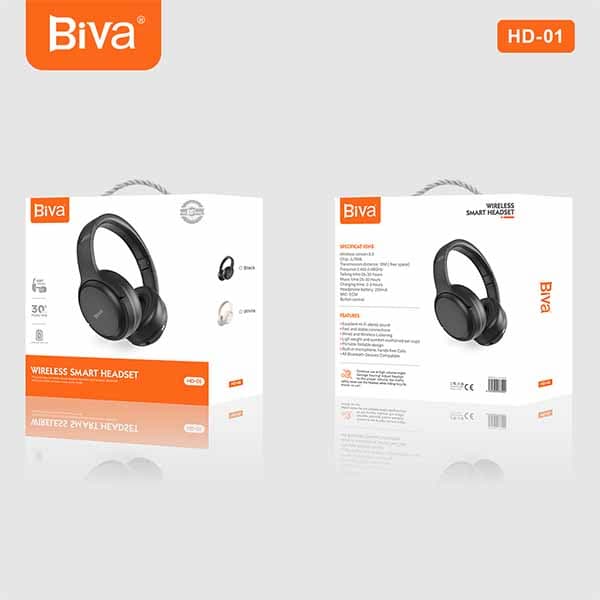هدفون بلوتوث بیوا Biva HD-01 — تصویر ۶