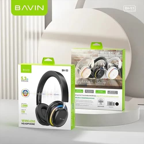 هدفون بلوتوث باوین Bavin BH-53 — تصویر ۹