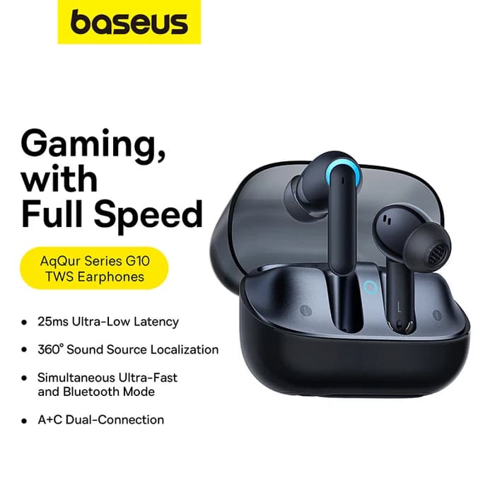 هندزفری بلوتوث گیمینگ بیسوس Baseus AeQur G10 — تصویر ۱۲