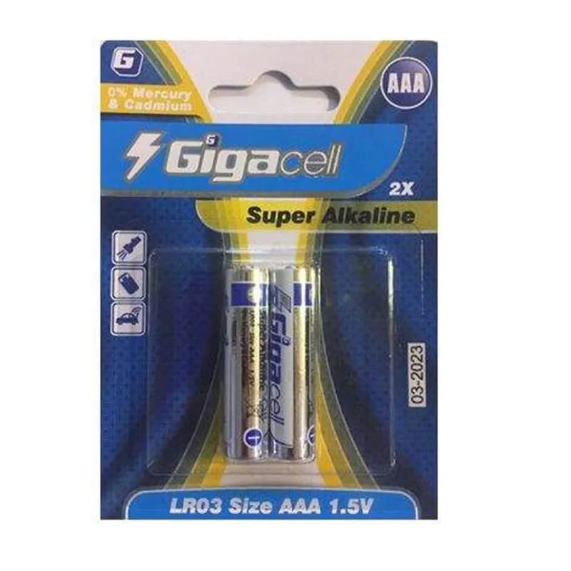 باتری نیم قلمی پاور فلش Super Alkaline LR03 — تصویر ۴