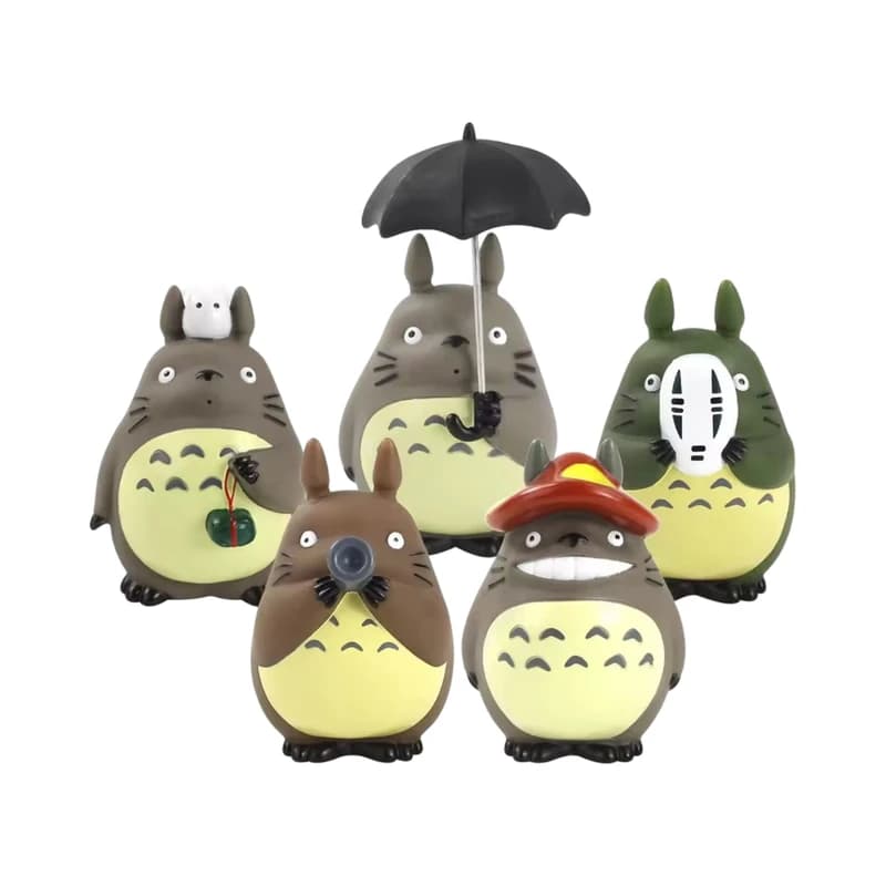 فیگور همسایه من توتورو My Neighbor Totoro مجموعه 5 عددی — تصویر ۲